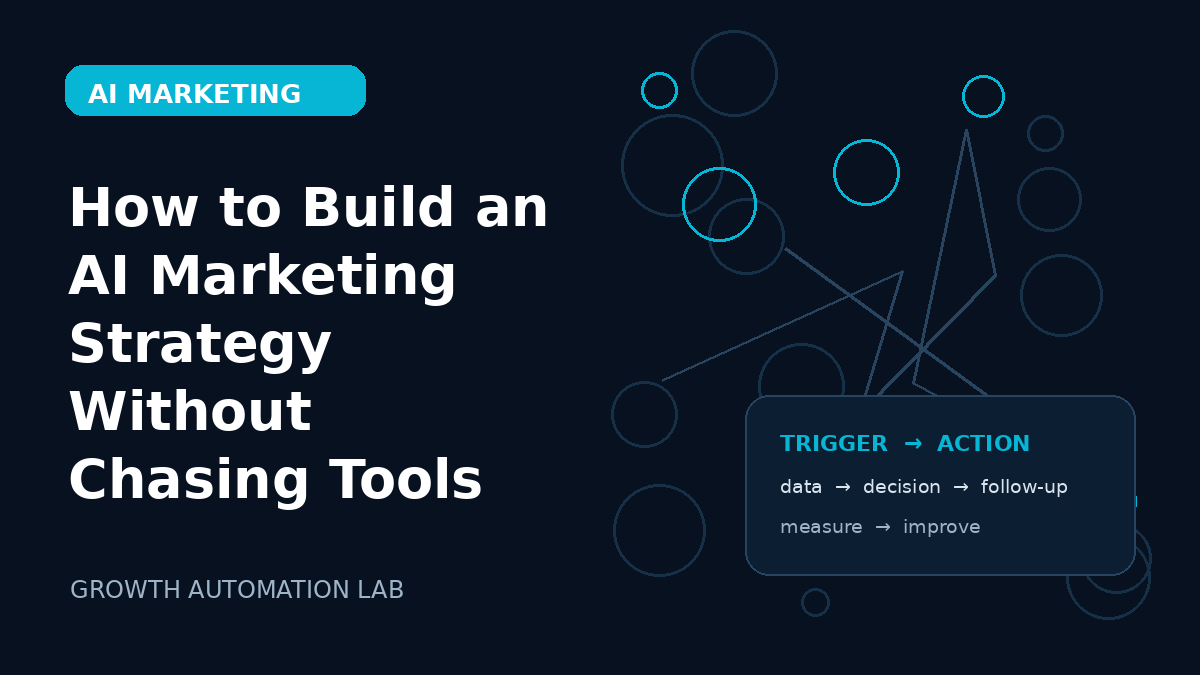How to Build an AI Marketing Strategy Without Chasing Tools